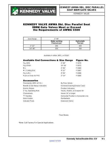 double-disc-gate-valve-technical-data