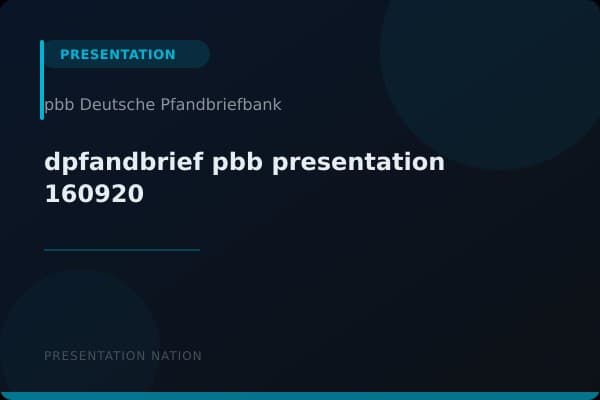 dpfandbrief_pbb_presentation_160920