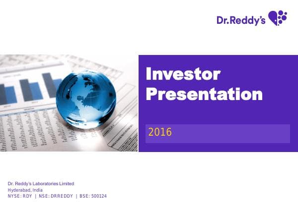 dr-reddys-investor-presentation-feb-2016