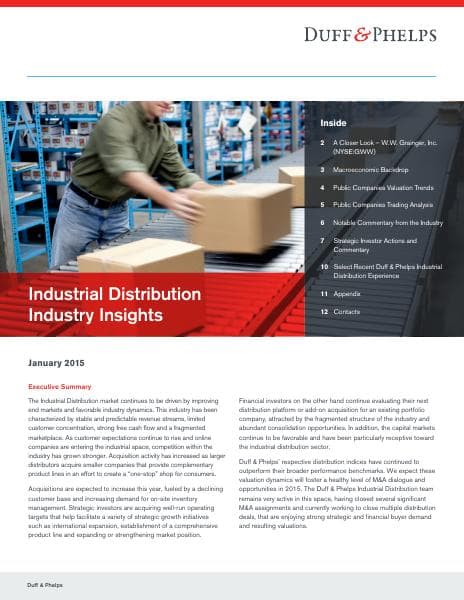 duff-phelps-industrial-distribution-insights-january-2015