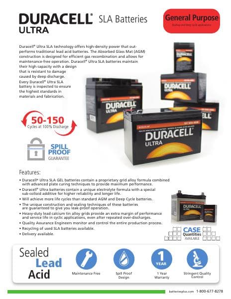 duracell_slaa6_5f_specification_sheet