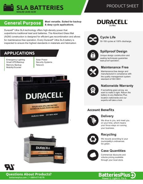 Duracell%20Ultra%20SLA%20General%20Purpose%20Product%20Sheet