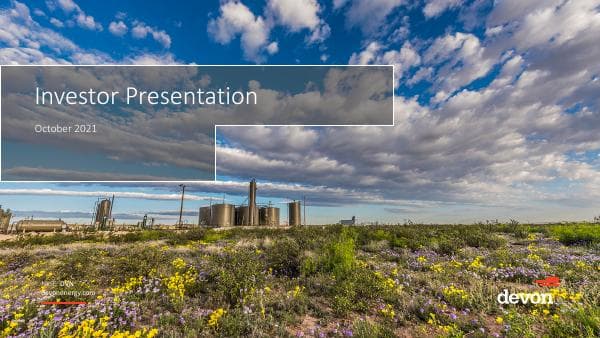 DVN-Oct-2021-Investor-Presentation