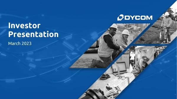 Dycom-Investor-Presentation-March-2023