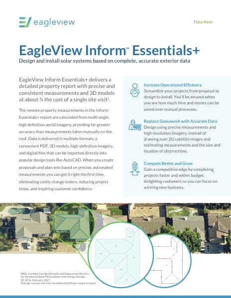 EagleView-Inform-Essentials-Datasheet