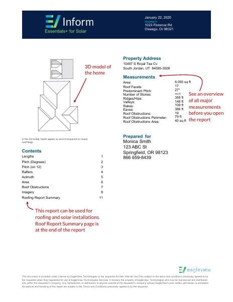EagleView-Inform-Essentials-Report-Guide