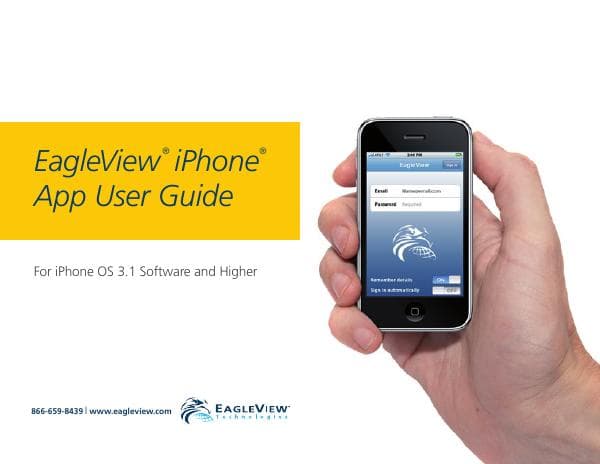 EagleView-iPhone-Application-Guide