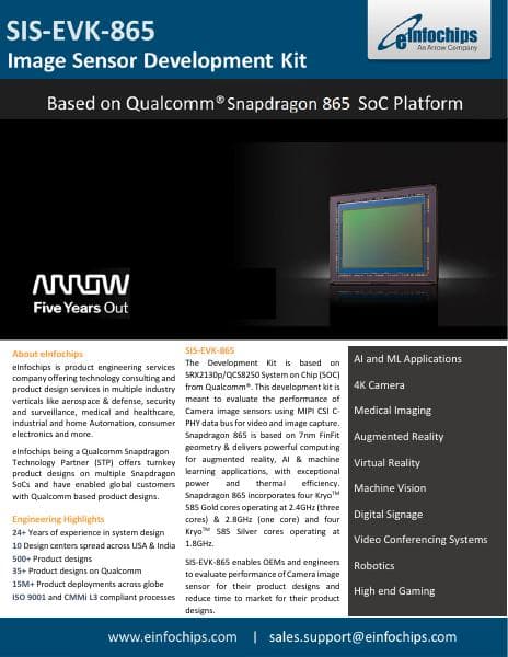 einfochips_EIC-SIS865-210-Datasheet-V1R7