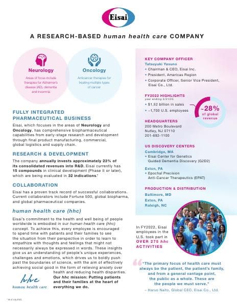 Eisai-Factsheet