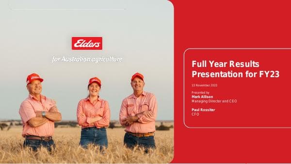 Elders-FY23-Investor-Presentation