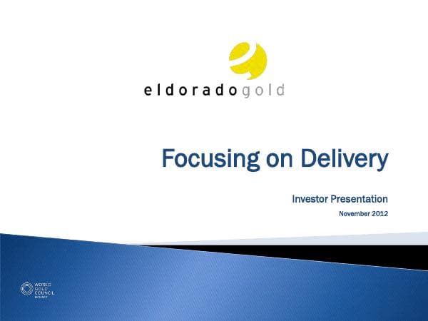 Eldorado-Gold-Investor-Presentation-(Nov-2012)