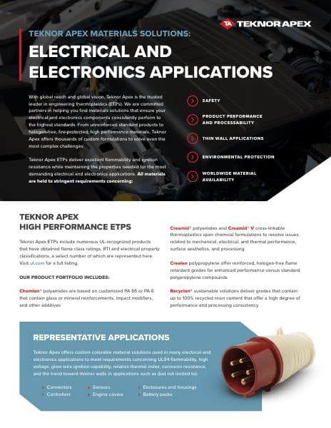 Electrical%20and%20Electronics%20Materials%20Brochure%20%7C%20Teknor%20Apex