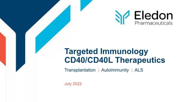 Eledon Pharmaceuticals_July_2022_995_85995