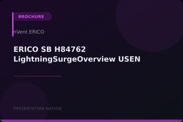 ERICO-SB-H84762-LightningSurgeOverview-USEN