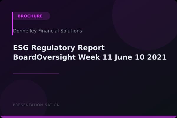 ESG_Regulatory_Report_BoardOversight_Week_11_June_10_2021
