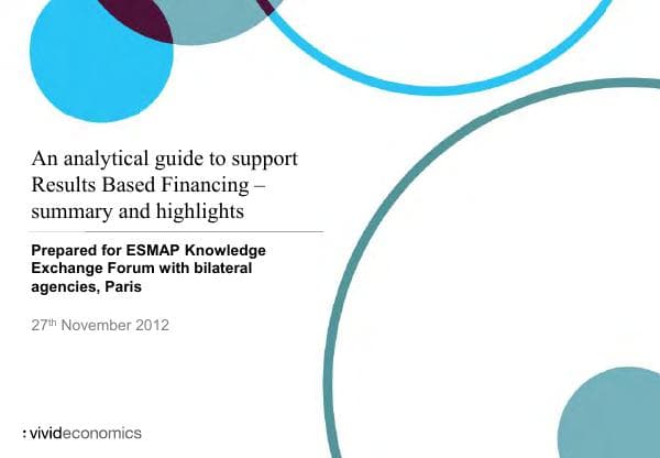 ESMAP_Paris_Vivid_Economics_Results_Based_Financing_Optimized