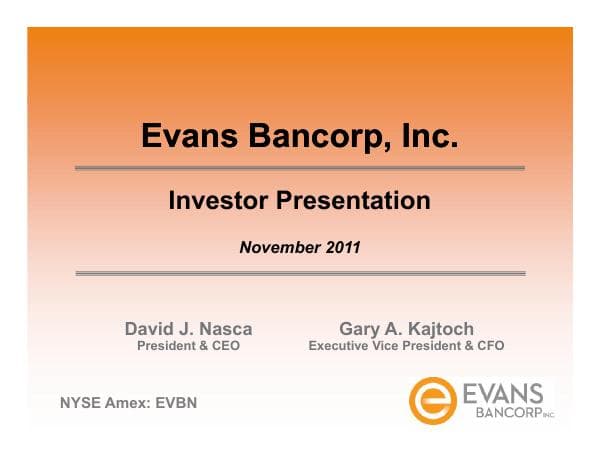 EVBN-Investor-Presentation-November-2011