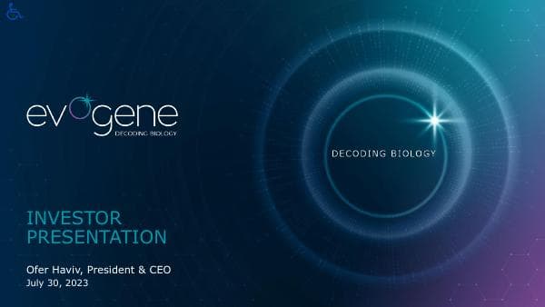 Evogene_Presentation_July_30_2023