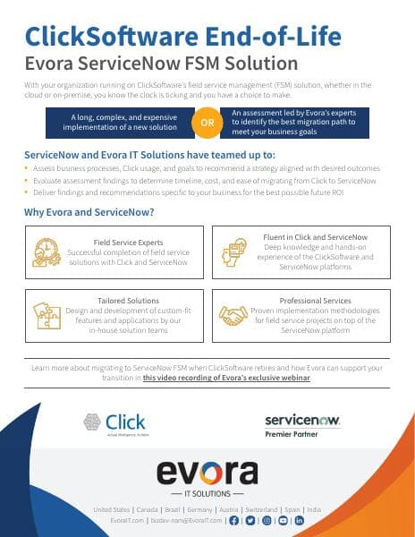 Evora-ServiceNow-ClickSoftware-Webinar