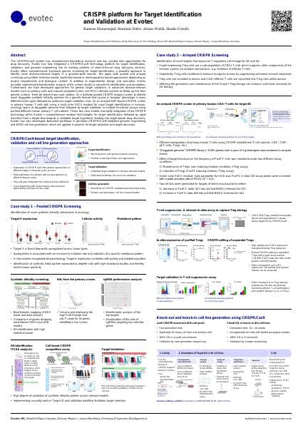 Evotec-CRISPR-platform-target-ID-validation-poster