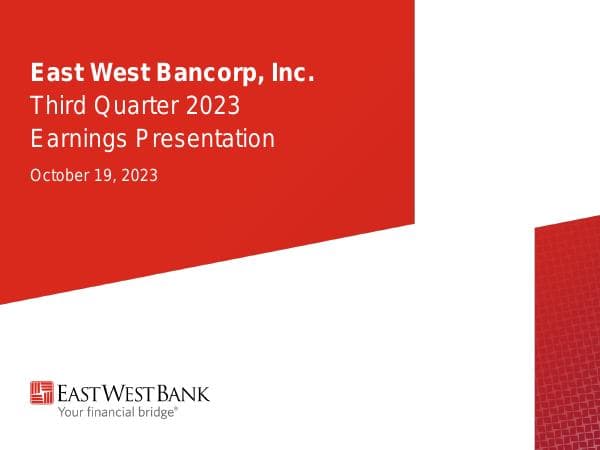EWBC-3Q23-Earnings-Presentation-FINAL