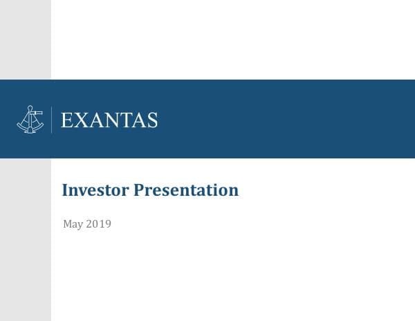 Exantas_Investor_Deck_May_2019_Final