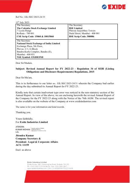 EXIDEIND_13072023202055_signedrevisedfilingofARwithSE
