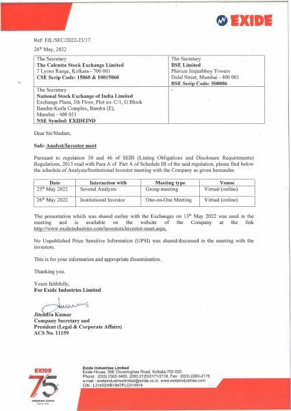 EXIDEIND_26052022164646_Investormeet26052022