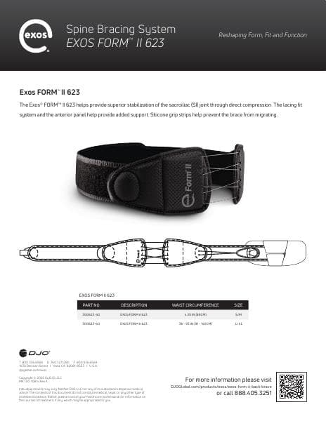 Exos-FORM-II-623-Sell-Sheet