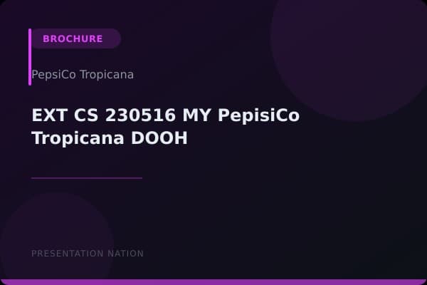 EXT_CS_230516_MY_PepisiCo_Tropicana_DOOH