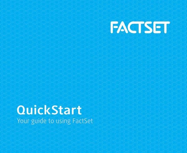 FactSetQuickStart_Manual%201%20of%202