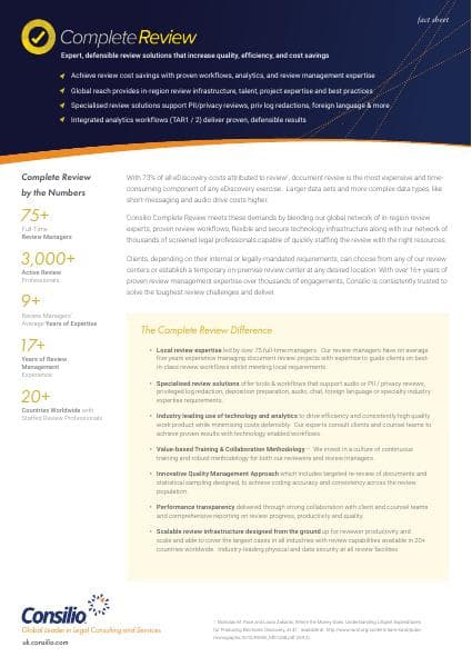 FactSheet_Consilio_Complete_Review_UK