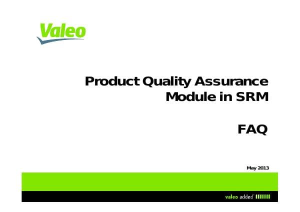 FAQ_PQA_Valeo