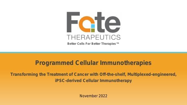 Fate Therapeutics_November_2022_269_89269