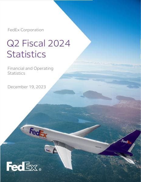 FedEx-Q2-FY24-Stat-Book