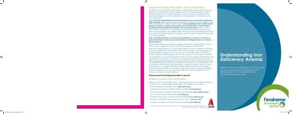 Feraheme-Patient-Education-Brochure