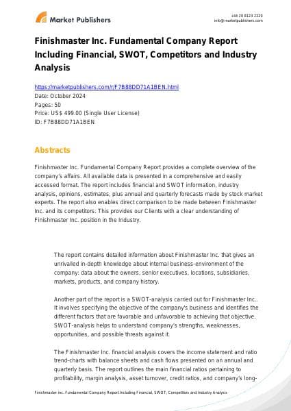 finishmaster_inc_swot_analysis_bac