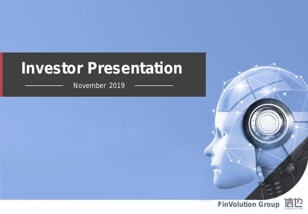 FinVolution+Q3+2019+Investor+Presentation