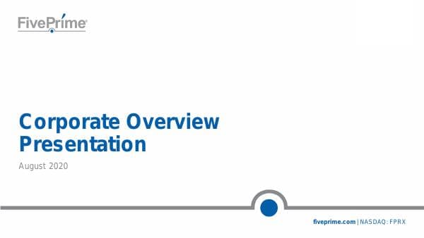 Five Prime Therapeutics_August_2020_456_59456
