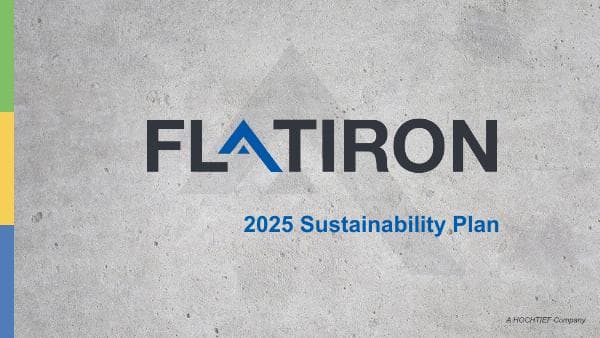 Flatiron-Sustainability-Plan-2025