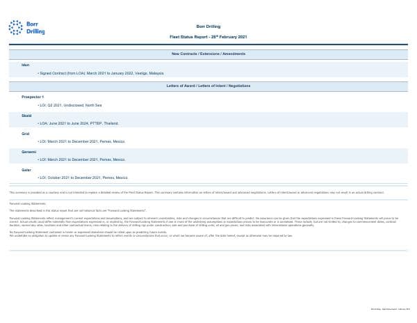 Fleet-Status-Report-February-2021