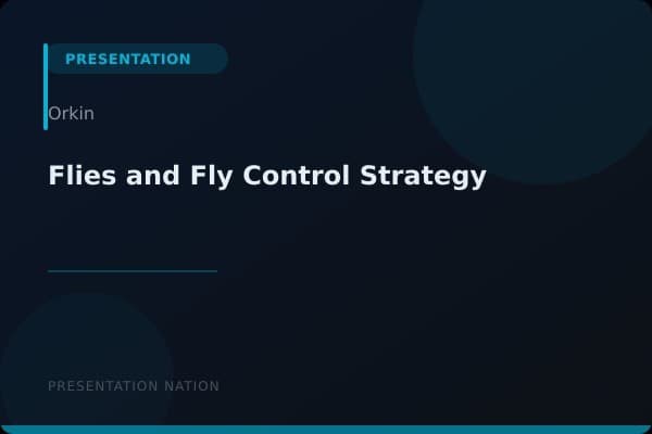Flies-and-Fly-Control-Strategy