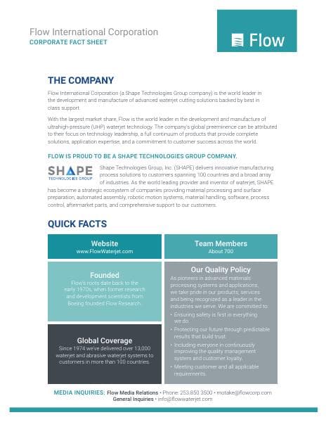 Flow-Corporate-Fact-Sheet