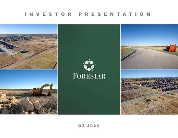 Forestar Group_Q3 2020_677_57677