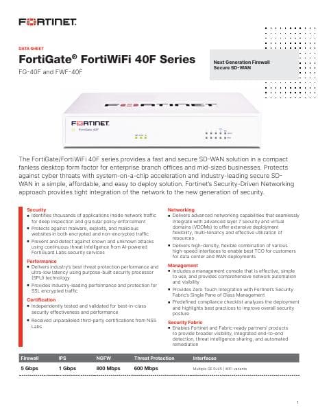 fortigate-fortiwifi-40f-series