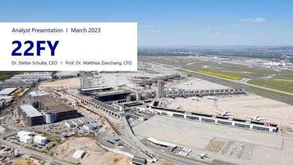 Fraport_22FY_Analyst Presentation