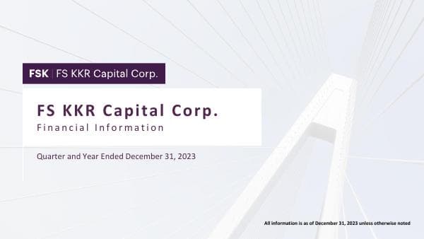 FS KKR Capital__2023__666_99666