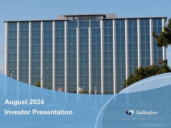 Gallagher august-2024-ir-presentation-final