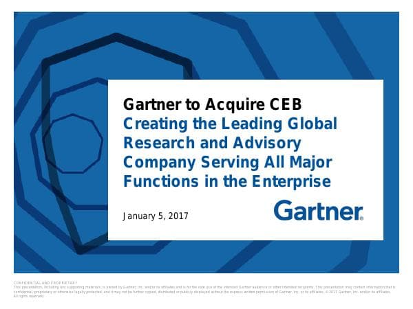 Gartner_CEB_Transaction_IR_Presentation
