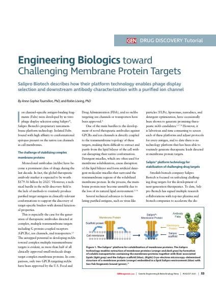 GEN_Salipro_Engineering+Biologics+toward+Challenging+Membrane+Protein+Targets